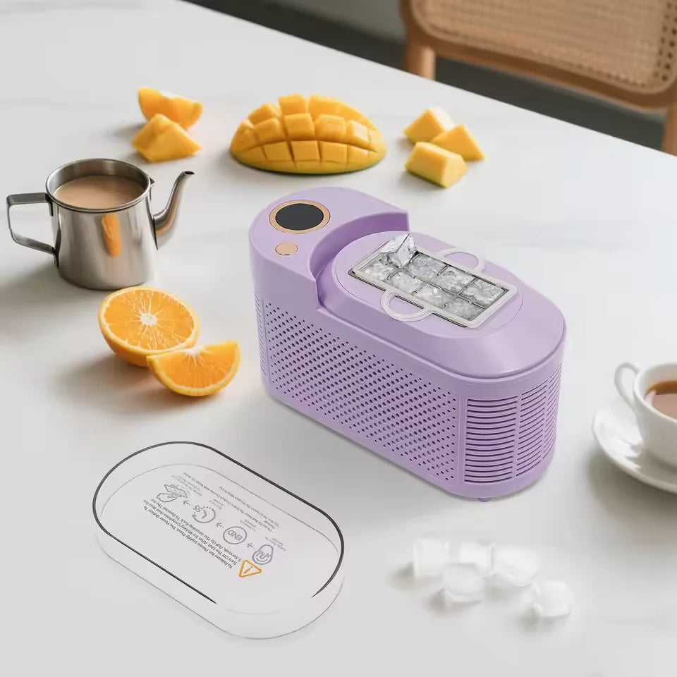 Mini Countertop Ice Maker – Compact & Portable